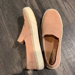 Suede toms shoes